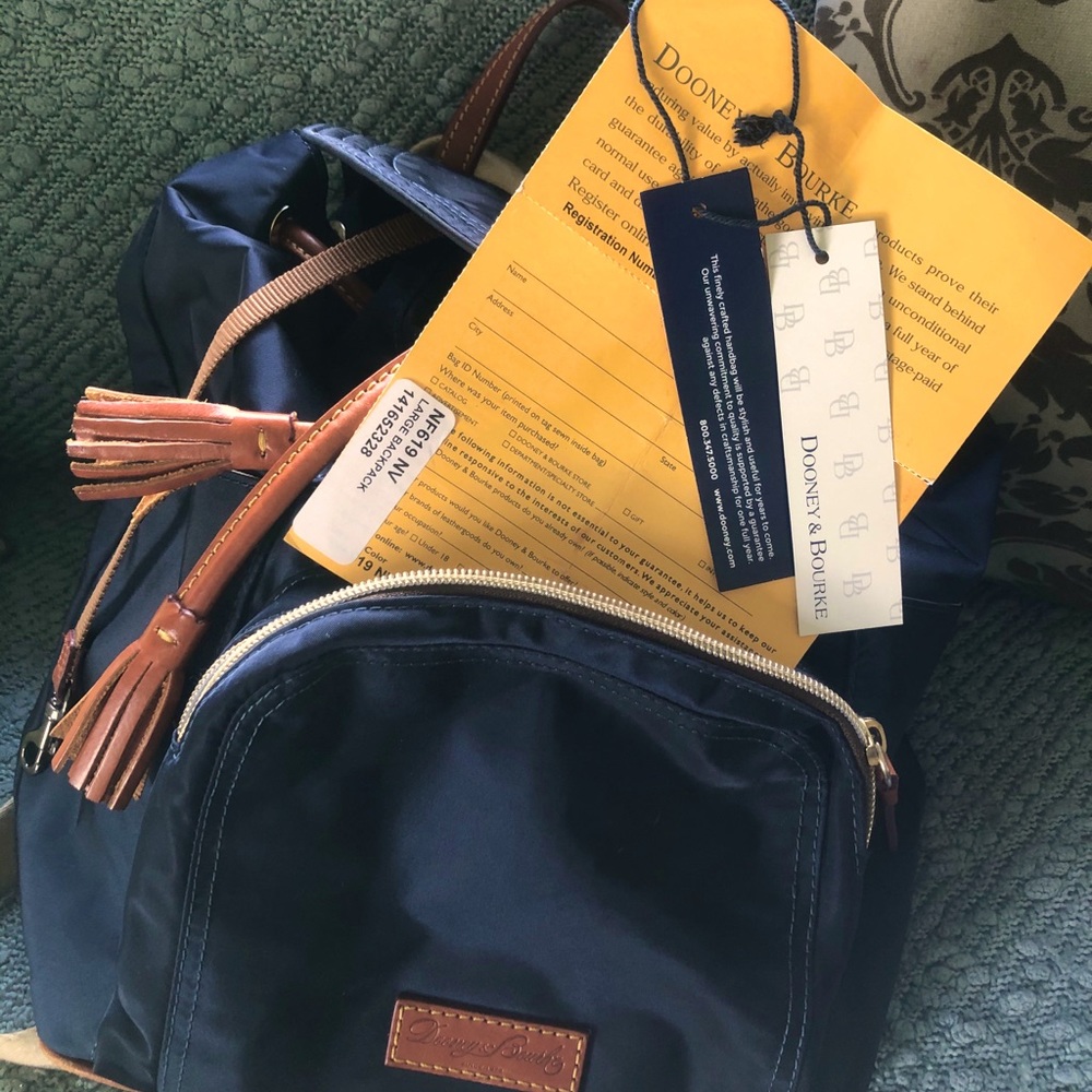 Dooney & Bourke large backpack, used